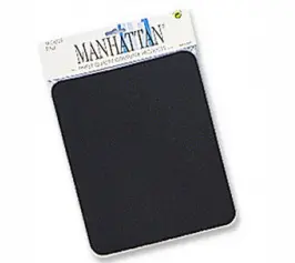 MOUSEPAD MANHATTAN 6MM CON BOLSA NEGRO