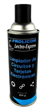 Limpiador de circuitos Prolicom Lectro Express 454g para tarjetas electronicas