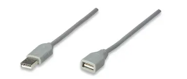 CABLE USB EXTENSION *3.0MTS GRIS