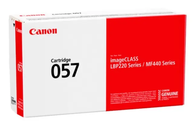 TONER CANON 057 3009C001AA NEGRO ESTANDAR IMAGE CLASS LBP220 /MF440 / MF455DW ( 3 100 PAG)