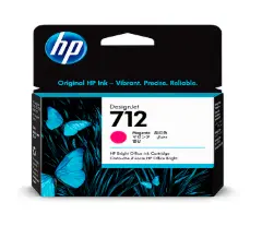 TINTA HP LF 712 3ED68A MAGENTA DESIGNJET T210 / T230 29ML