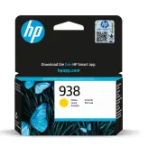 TINTA HP 938 4S6X7PL AMARILLO PARA OFFICEJET PRO 9720 / 9730 (800 PÁGINAS)