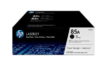 TONER HP 85A CE285AD NEGRO LASERJET P1102W/91109W/M1132 /M1212NF DUAL PACK (2 DE 1 600 PAG C/U)