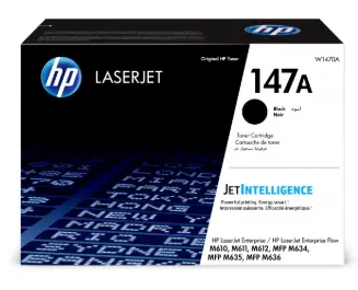 TONER HP 147A W1470A NEGRO LASERJET M610DN / M611DN / M612DN (15 000 PAG)