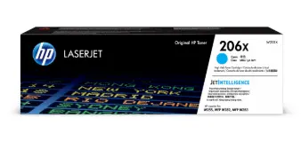TONER HP 206X W2111X CYAN LASERJET PRO M255DW/ M283FDW