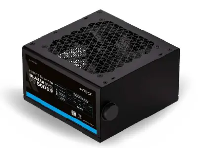 FUENTE ACTECK 500W SLIM ATX BLAZAR EVO FS500E ADVANCED NEGRO