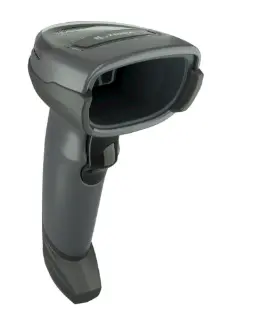 Lector de Codigos de Barras Zebra DS4608-SR Negro 2D Con Cable Usb / Multi interface/ Soporte Incluido DS4608-SR7U2100SGW