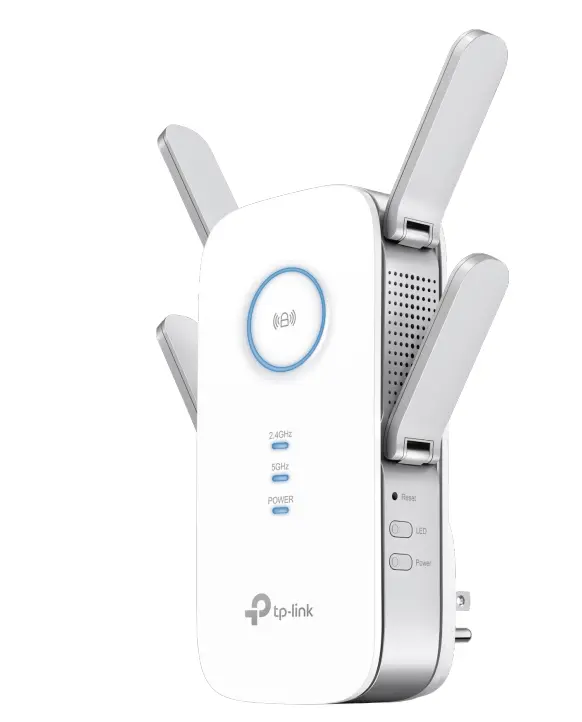 EXTENSOR DE RANGO INALAMBRICO RE650 TP-LINK AC26000 MU-MIMO BEAMFORMING 4 ANTENAS PTO RJ45 GIGABIT M