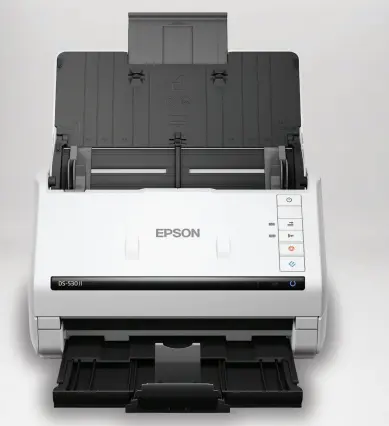 Escaner Epson DS-530 II 600 DPI Scanner Color Duplex 35ppm USB 3.0