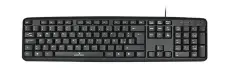 Teclado Perfect Choice alambrico USB modelo PC-201038 color Negro