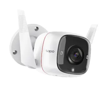 Cámara vigilancia Wi-Fi TP-Link Tapo C310 3MP IP66 exterior opción cableado ethernet audio 2 vías IR hasta 30m