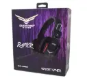 AUDIFONO GAMER DIADEMA ALAMBRICO NACEB RAPTOR HIFI RETROILUMINADO USB2.5+3.5MM C/MIC
