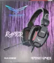 AUDIFONO GAMER DIADEMA ALAMBRICO NACEB RAPTOR NA-0312 HIFI RETROILUMINADO USB2.5+3.5MM C/MIC