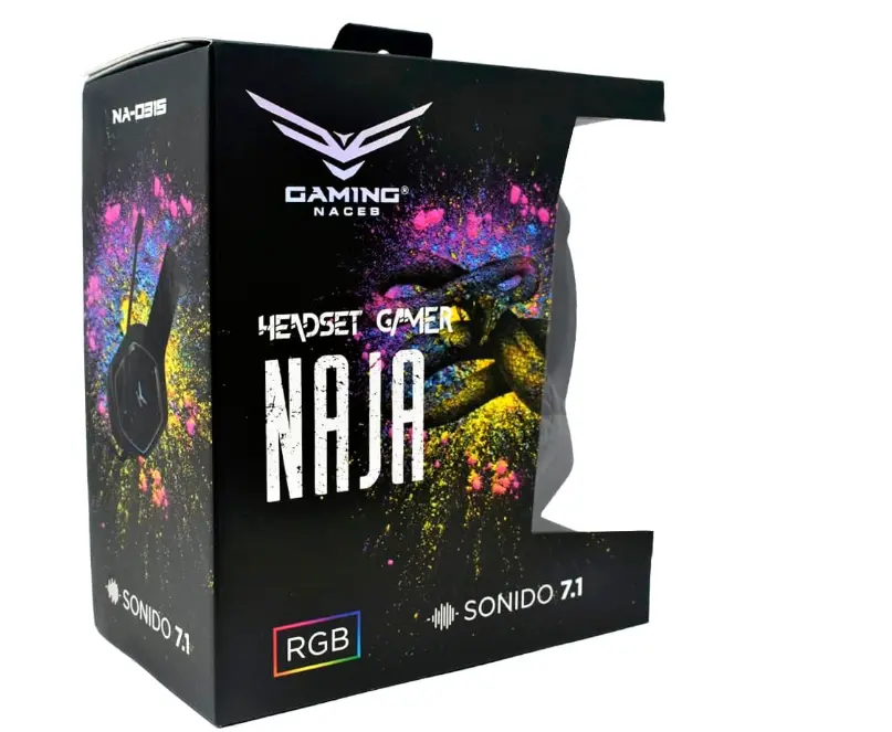 AUDIFONOS GAMER NACEB 7.1 NA-0315