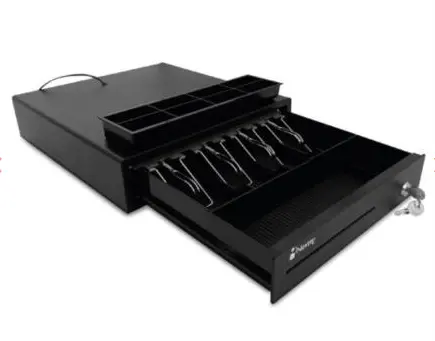 CAJON DE DINERO NEXTEP 4 BILLETES 8 MONEDAS RJ-11 MANUAL Y ELECTRONICA 12V NE-514