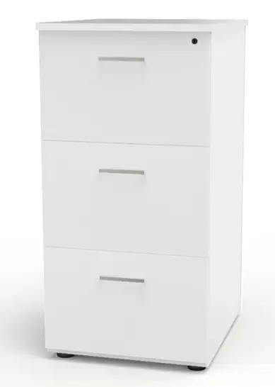 ARCHIVERO VERTICAL 106XL 3 GAB MELAMINA CAOBA