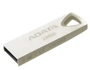 MEMORIA ADATA 32GB USB 2.0 UV210 METALICA