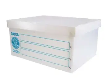 CAJA GEO ARCHIVO PLASTICA OFICIO