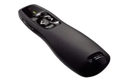 Presentador Brobotix apuntador laser color Negro R400