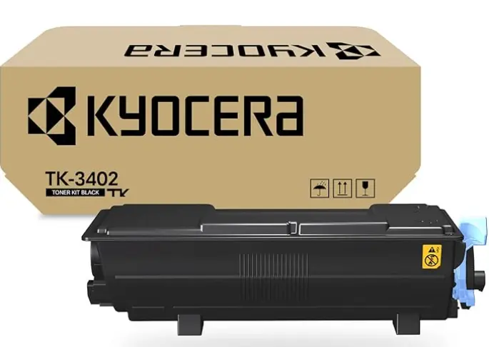 TONER KYOCERA TK-3402 Negro Rendimiento 12.5K