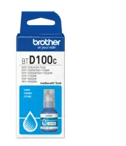 Tinta Brother BTD100C cian bote para Inkbenefit tank T230 T530DW T730DW T930DW (5 000 paginas)
