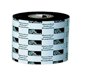 Cartucho de Cinta Zebra Ribbon Cera 110mmX74mts Para Impresora Escritorio Form. 5319 Precio por Rollo 05319GS11007