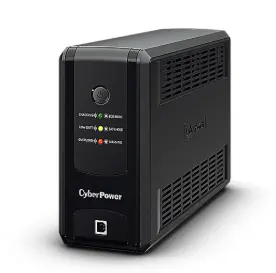 UPS línea interactiva CyberPower UT750GU 750VA/ 375W AVR 8 NEMA 5-15R (4 c/protección bat.) 1 puerto USB Tipo B Green Power