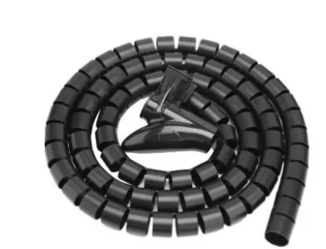 Organizador de cables Brobotix de 1.5m tubo modelo 263533 color Negro