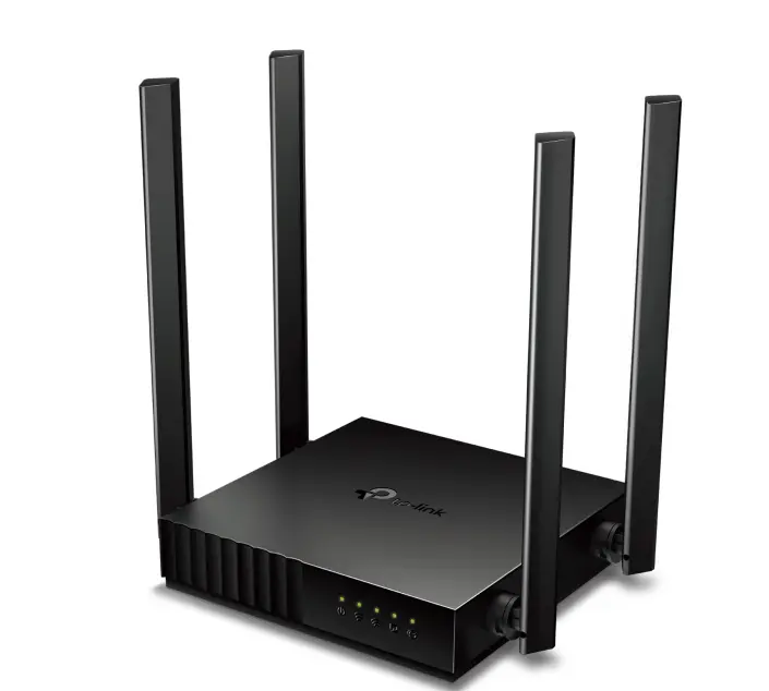Router Wi-Fi AC1200 TP-Link Archer C50 v6.0 MU-MIMO modo AP/router/extensor 1 puerto WAN y 4 puertos LAN 10/100 4 antenas 