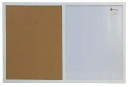 Pintarrón Nextep Tablero de Corcho 90cmx60cm