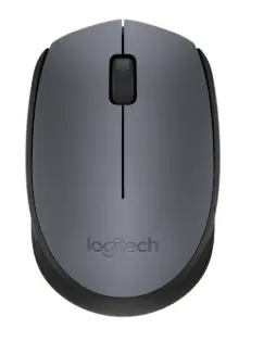 Mouse Logitech M170 Inalambrico negro/gris