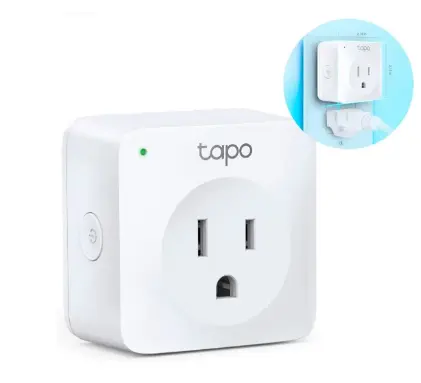 Mini Enchufe Inteligente Wifi Tapo P100 Tp-link Color Blanco