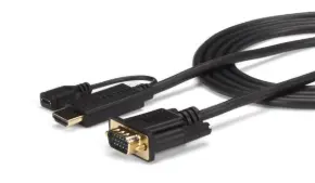 Convertidor Startech Cable de 1.8m Convertidor Activo HDMI a VGA Adaptador 1920x1200 Modelo HD2VGAMM6