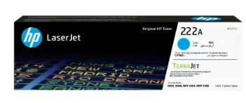 oner HP 222A W2221A cian para Laserjet Pro MFP 3303 / MFP 3388 (1 200 paginas)