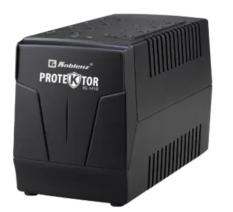 Regulador Koblenz RS-1410 Protector 1410 VA/700W 8 contactos NEMA5-15R regulados aterrizados con desconexión alto voltaje