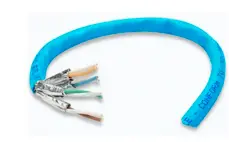 Bobina Intellinet CAT 6 305m Azul CCA Solida Aluminio recubrimiento de cobre