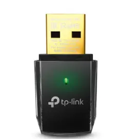 Adaptador inalámbrico USB 2.0 TP-Link Archer T2U Dual Band AC600 (2.4Ghz hasta 150Mbps y 5Ghz hasta 433Mbps)