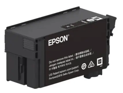 Tinta Epson Ultrachrome SCT3170 80Ml Color Negro Alta Capacidad