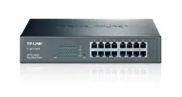 Switch Easy Smart TP-Link TL-SG1016DE metálico escritorio/ montura rack 16 gigabit 10/100/1000M plug and play