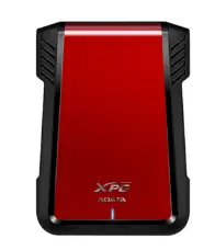 Enclosure ADATA XPG EX500 USB 3.0 rojo para HD 2.5 o SSD 2.5 no necesita tornillos