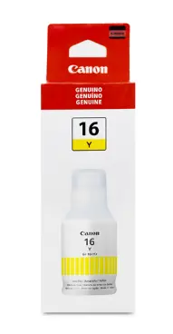 [GI16Y ORI] TINTA CANON GI-16Y 4420C001AA AMARILLO BOTE PIXMA GX7010 70 ML
