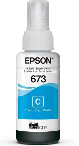 [T6732 ORI] TINTA EPSON T673 CYAN