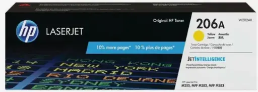 [W2112A ORI] TONER HP 206A W2112A AMARILLO