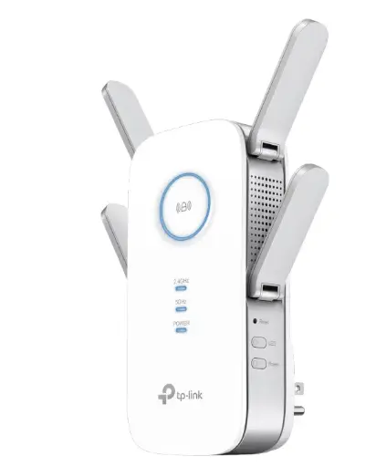 [2102] EXTENSOR DE RANGO INALAMBRICO RE650 TP-LINK AC26000 MU-MIMO BEAMFORMING 4 ANTENAS PTO RJ45 GIGABIT M