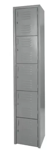 [311] LOCKER 5 PUERTAS 1.80X38X37