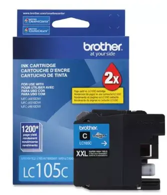 [LC105C ORI] TINTA BROTHER LC105 CYAN