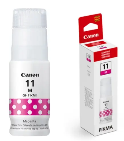 [GI11M ORI] TINTA CANON GI-11M 4535C001AA MAGENTA BOTE PIXMA G3160 / G2160 (7700 PAG)