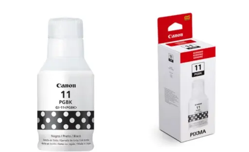 [GI11N ORI] TINTA CANON GI-11BK 4525C001AA BOTE PIXMA G3160 / G2160 (7 600 PAG)