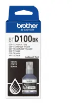 [BTD100N ORI] Tinta Brother BTD100BK negro bote para Inkbenefit tank T230 T530DW T730DW T930DW (7 500 paginas)