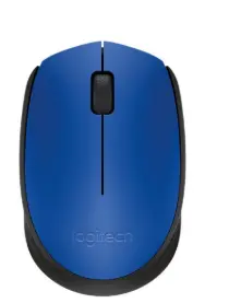 [M170A] Mouse Logitech M170 Inalambrico Azul/Negro